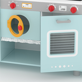 Washer, Oven and Storage for kitchen toy